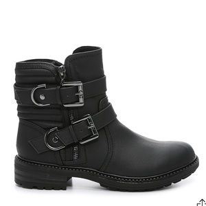 Black Moto ankle boots. Brand new.